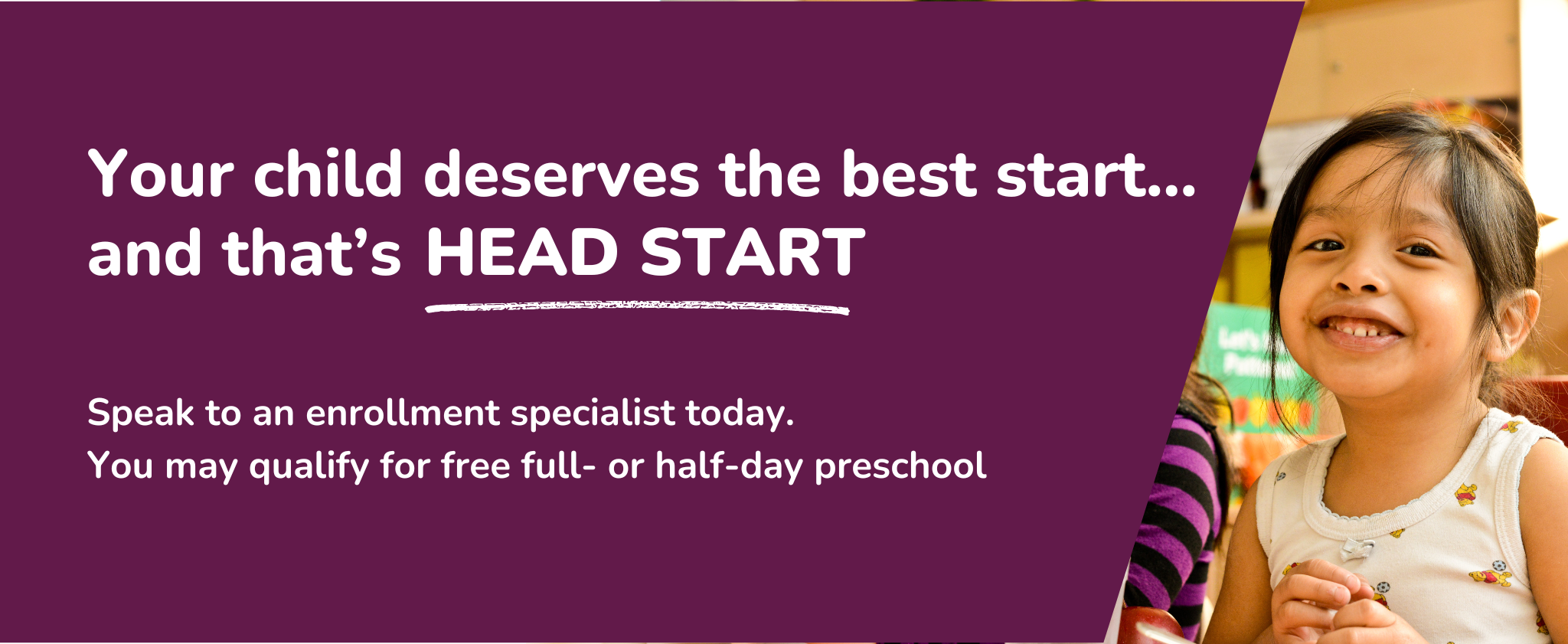 Head Start 2024 Enrollment Campaign